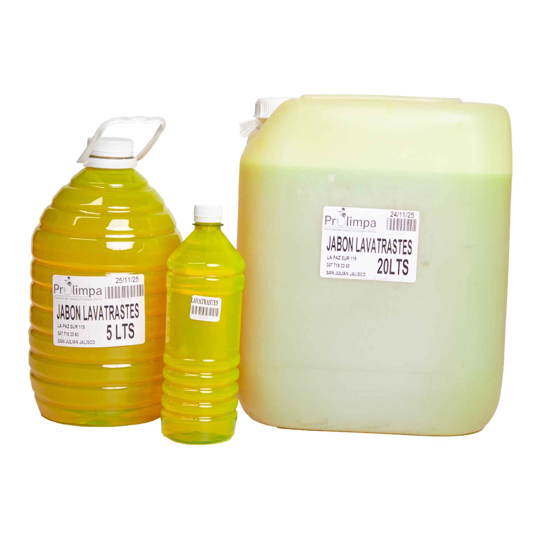 JABON LAVATRASTES CONCENTRADO VERDE