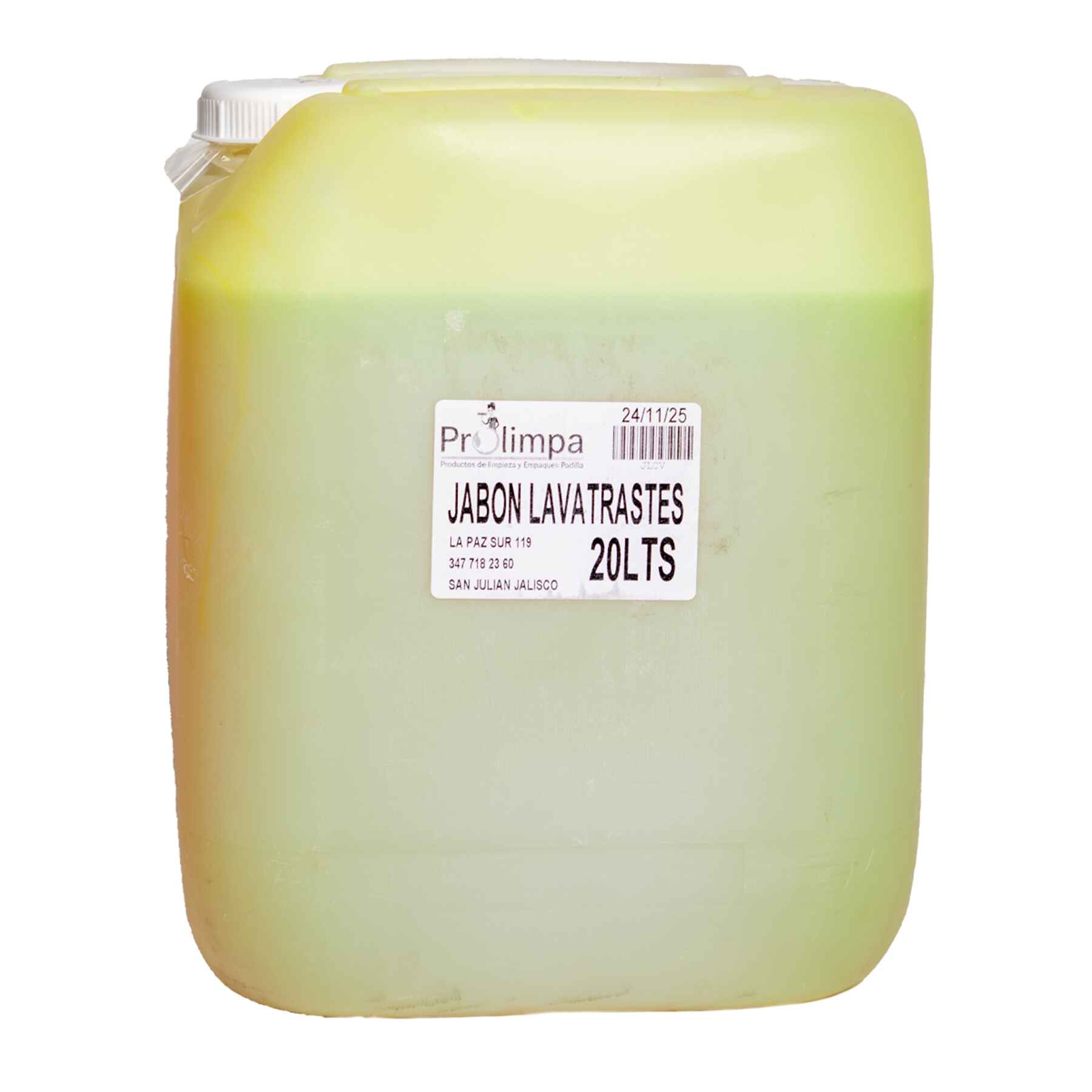 JABON LAVATRASTES CONCENTRADO VERDE