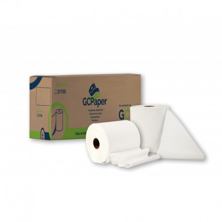 TOALLA  EN ROLLO GC PAPER  6/180 BCA